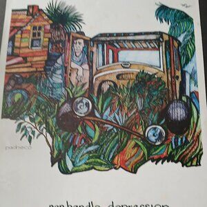 1980 Ferdie Pacheco - Vintage unframed print "Panhandle Depression"